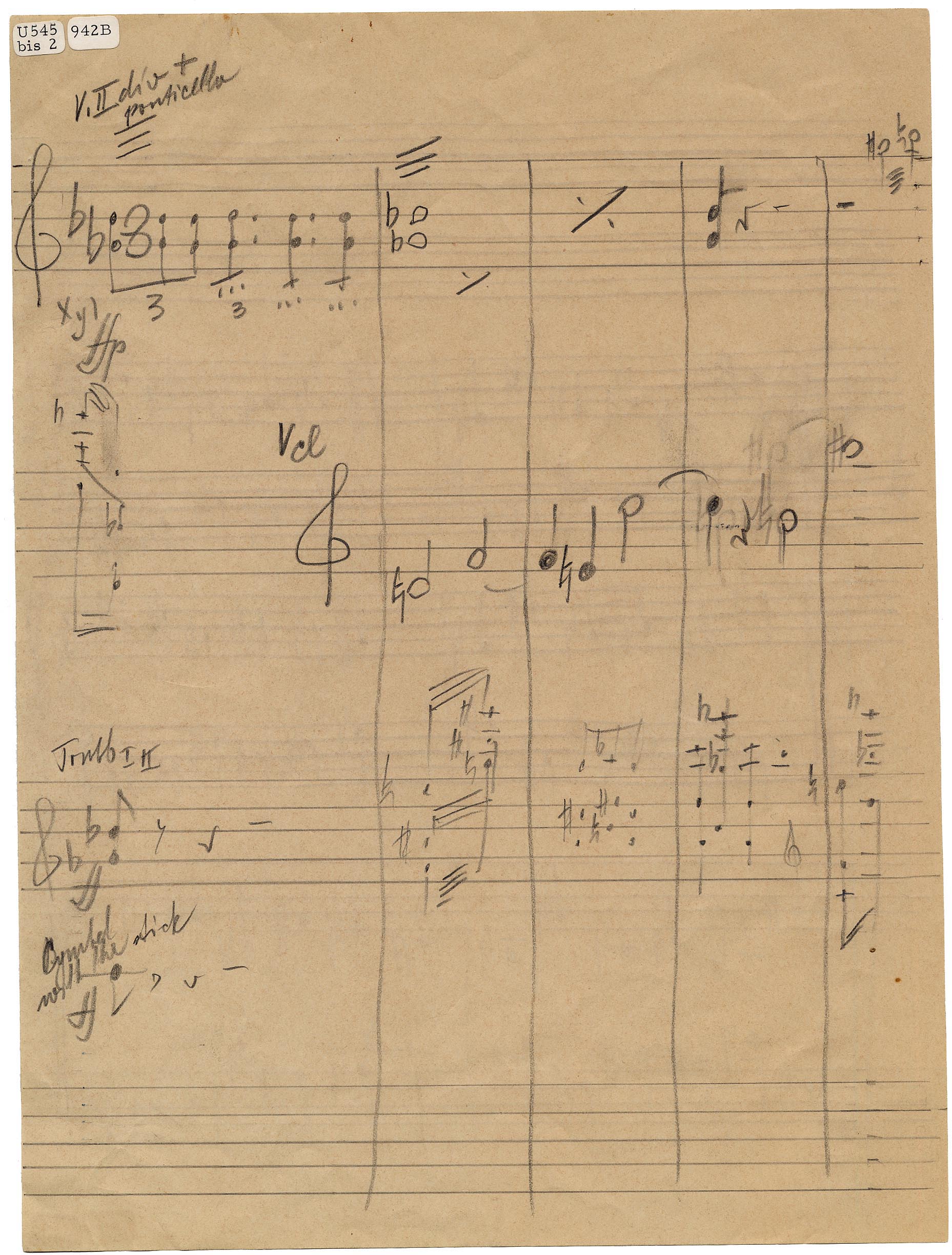 Objekt #95 / Arnold Schönberg: Prelude op. 44 